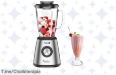 Transforma tu cocina con la Batidora Moulinex a un precio loco, 800 W de potencia y 6 cuchillas mágicas te harán fiesta ¡No dejes escapar este ofertón, compra ya!