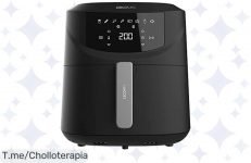 Transforma tu cocina con la Cecote Freidora sin Aceite de 7,6 L: disfruta de tus platos favoritos de forma saludable a un precio loco ¡Actúa ya antes de que se agote!