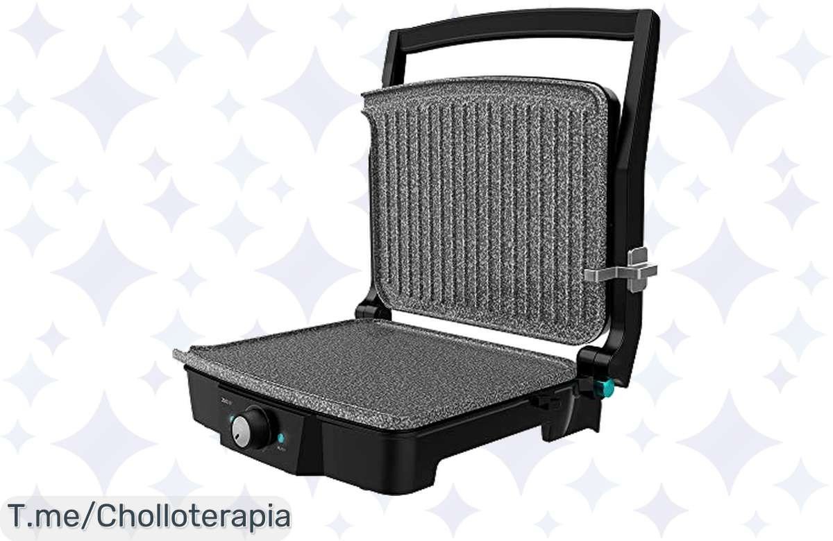 Transforma tu cocina con la Parrilla Eléctrica Rock’nGrill 2000: potencia brutal, limpieza sin esfuerzo y diseño ideal para compartir. ¡Aprovecha este super chollo antes de que se acabe!