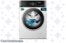 Transforma tu colada con la Lavadora Cecotec Bolero Dresscode 7500 Inverter: limpieza profunda y ropa impecable a un precio loco, ¡compra ya antes de que se agote!