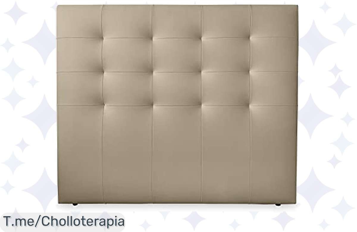 Transforma tu dormitorio con el cabecero París acolchado de calidad premium y disfruta de un diseño que enamora a un precio loco. ¡Compra ya este ofertón antes que se acabe!