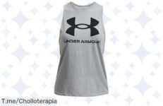 Transforma tu entrenamiento con la Camiseta UA Live Sportstyle: máxima frescura y libertad a un precio loco ¡No dejes escapar este ofertón, compra la tuya ya!