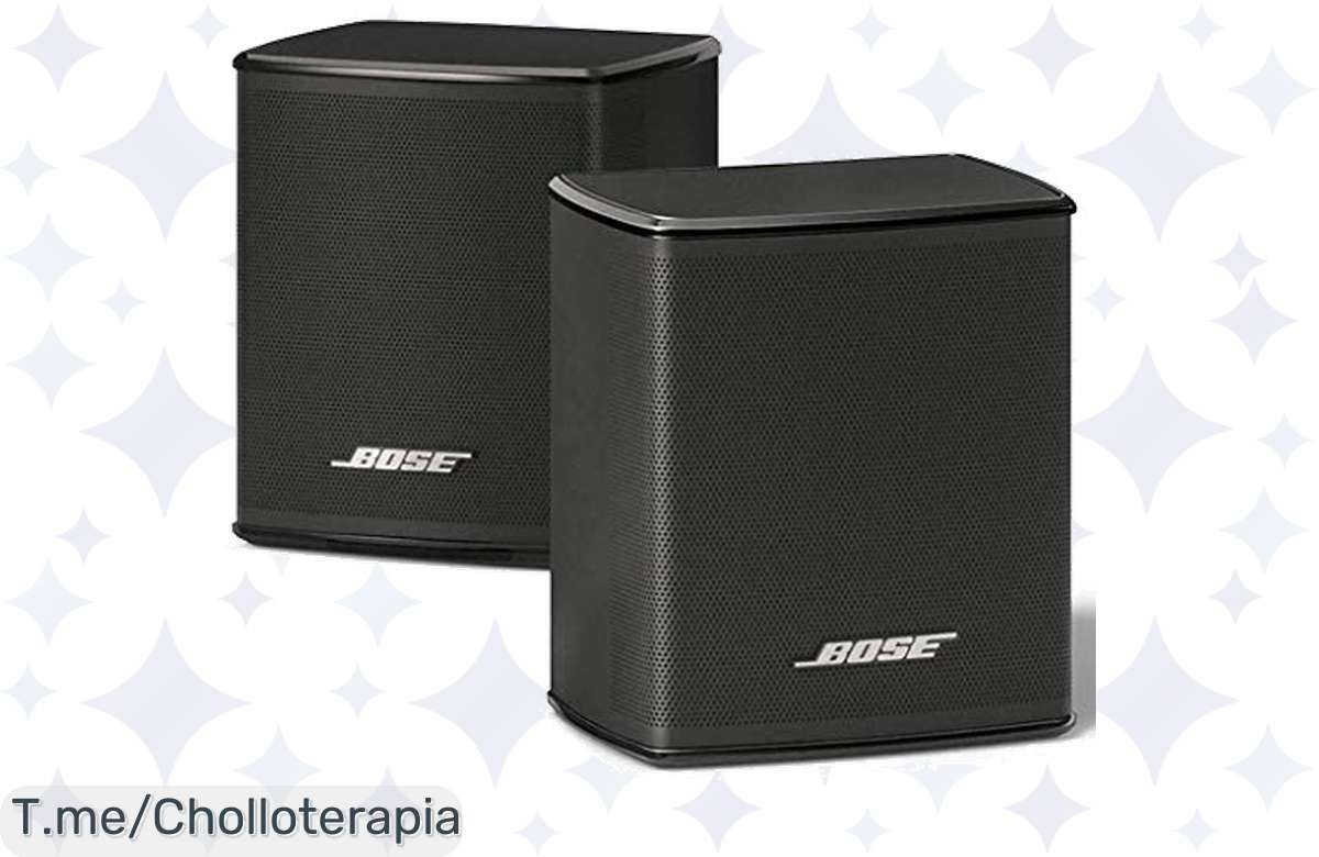 Transforma tu entretenimiento con el ofertón de Bose Surround Speakers y disfruta de un sonido envolvente nunca visto. ¡Compra ya, oferta limitada y precio loco!