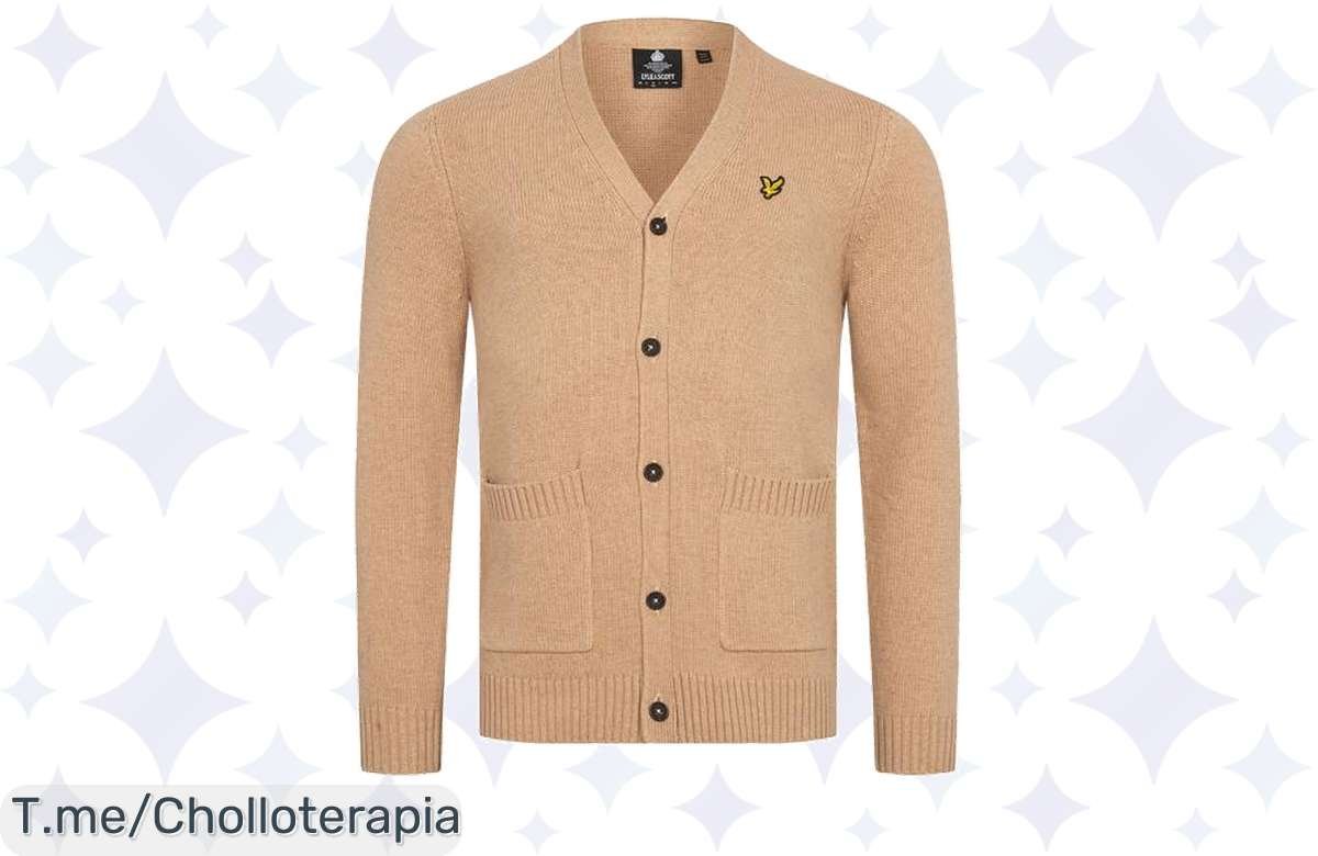 Transforma tu estilo con el Lyle y Scott Blend Cardigan, una pieza de moda y confort a un precio loco. Aprovecha este super chollo antes de que se agote, ¡compra ahora!