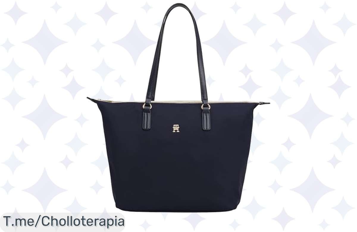 Transforma tu estilo con el bolso Tommy Hilfiger Poppy Tote: diseño exclusivo y comodidad a un precio loco. Aprovecha este ofertón limitado y brilla hoy mismo.