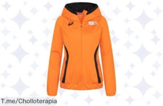 Transforma tu estilo con la sudadera ASICS Olympia Sochi para mujer, diseño moderno y cremallera práctica a precio de ganga, ¡ofertón limitada que no puedes dejar escapar!