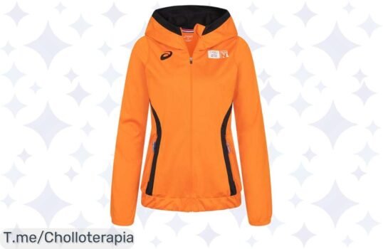 Transforma tu estilo con la sudadera ASICS Olympia Sochi para mujer, diseño moderno y cremallera práctica a precio de ganga, ¡ofertón limitada que no puedes dejar escapar!