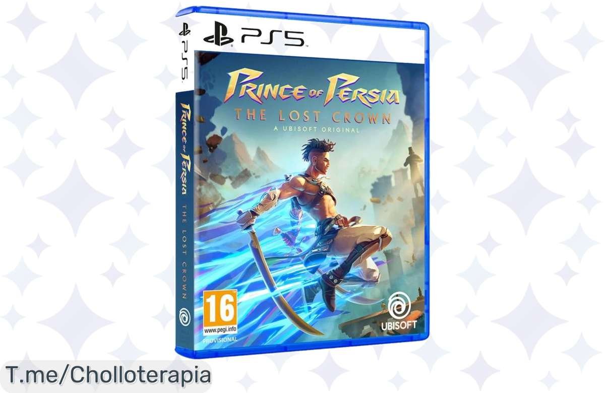Transforma tu experiencia gaming con Prince of Persia: The Lost Crown en PS5 a un precio loco. ¡No dejes pasar este ofertón y disfruta de horas de diversión! Actúa ya antes que se agote.