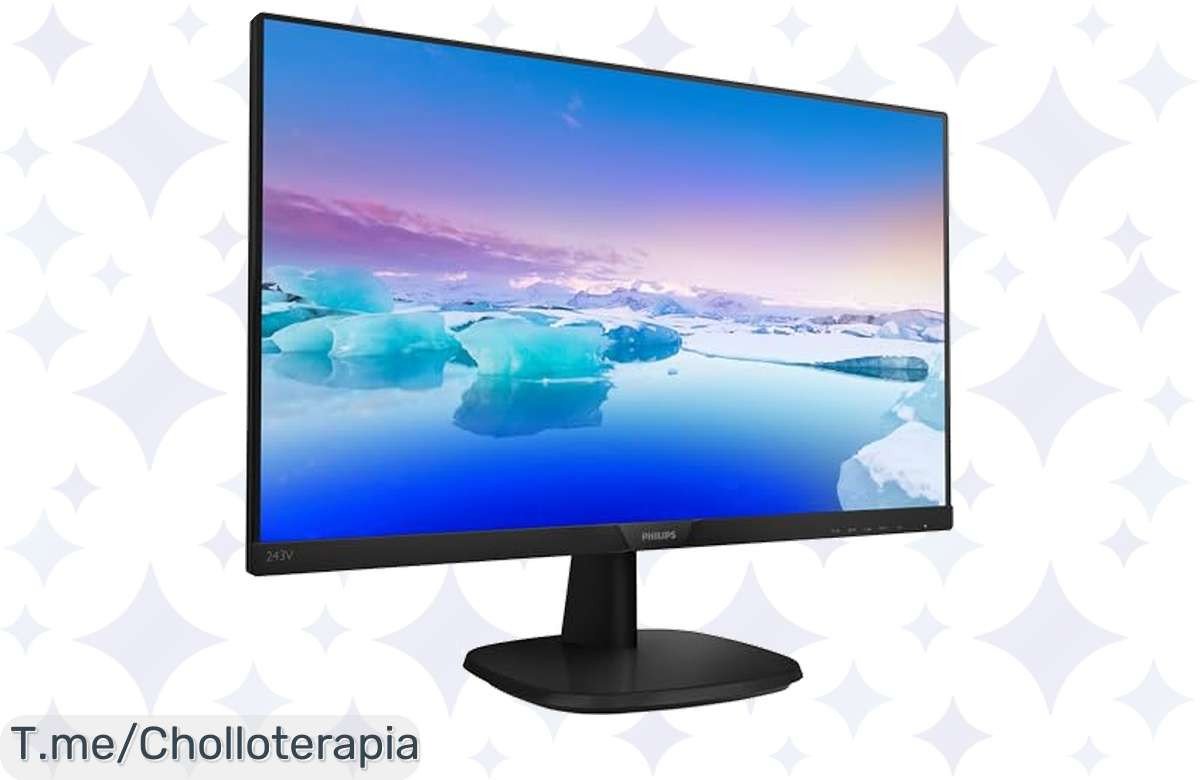 Transforma tu experiencia visual con el monitor Philips 243V7QDSB/00, ¡ofertón nunca visto con tecnología Flicker Free! Aprovecha el precio loco y compra ya, unidades limitadas.