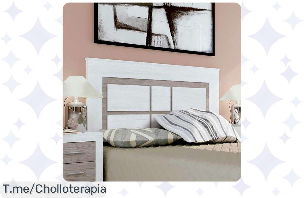 Transforma tu habitación con el cabecero con patas Lara, su diseño elegante y robusto asegura un descanso perfecto. ¡Aprovecha este super chollo antes que se acabe!