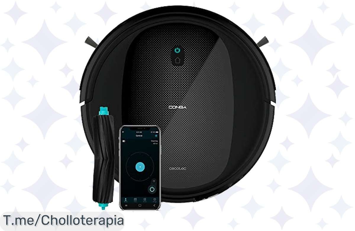 Transforma tu hogar con el Conga Flash Connected: limpieza ultra rápida, sin esfuerzo y un precio loco. ¡No dejes pasar este ofertón y disfruta más tiempo libre ahora!