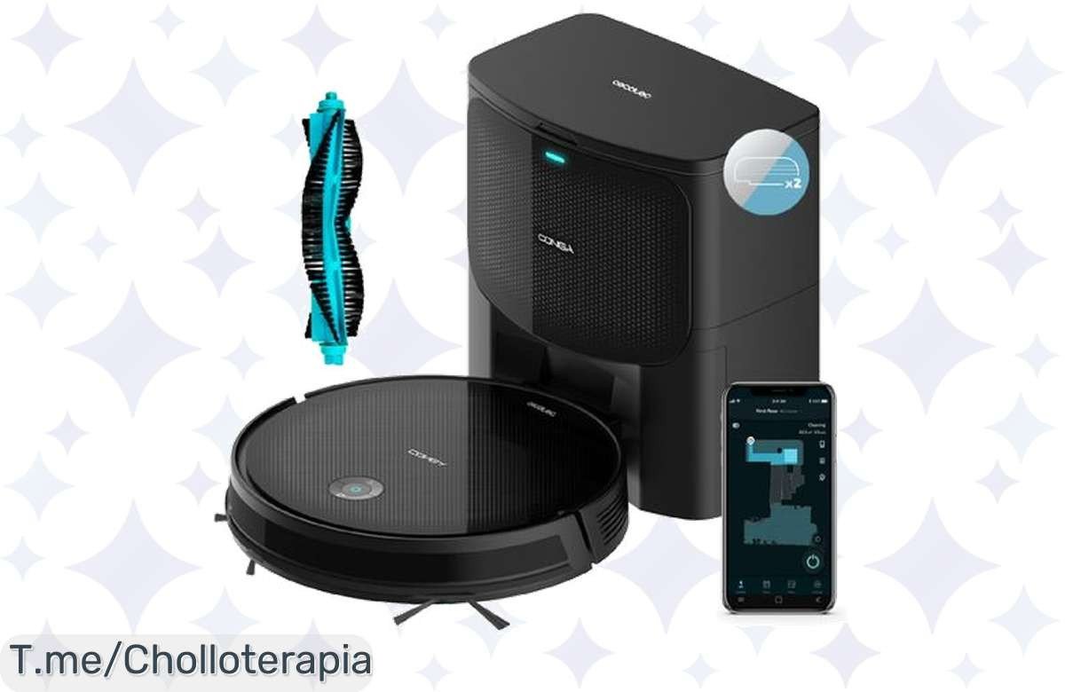 Transforma tu hogar con el ofertón del Robot Aspirador Conga 2299 Ultra: limpieza impecable y control total desde tu móvil. ¡Aprovecha este precio loco y compra ya!