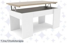 Transforma tu hogar con la Mesa de Centro Elevable Dormidan, super chollo con estabilidad excepcional Haz tus momentos únicos, compra ahora antes de que se agote esta oferta limitada