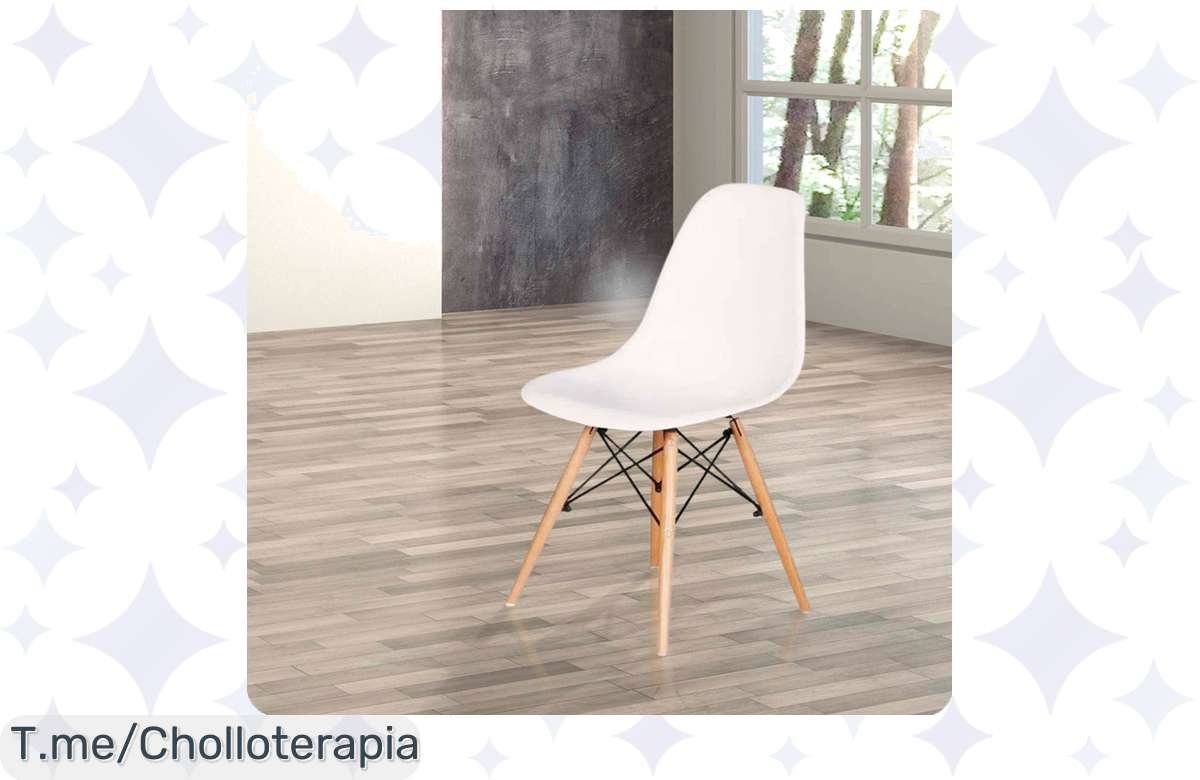 Transforma tu hogar con la Silla Dinamarca, un diseño único y cómodo a un precio loco. ¡No dejes escapar este ofertón, las unidades son limitadas, compra ya!