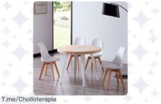 Transforma tu hogar con la mesa extensible Berg, un super chollo que se adapta a cualquier ocasión No te quedes sin la tuya, este ofertón es limitado, actúa ya