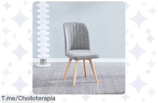 Transforma tu hogar con la silla Lane: elegancia y comodidad en un super chollo ¡Hazte con ella antes de que se agote y disfruta de momentos inolvidables!