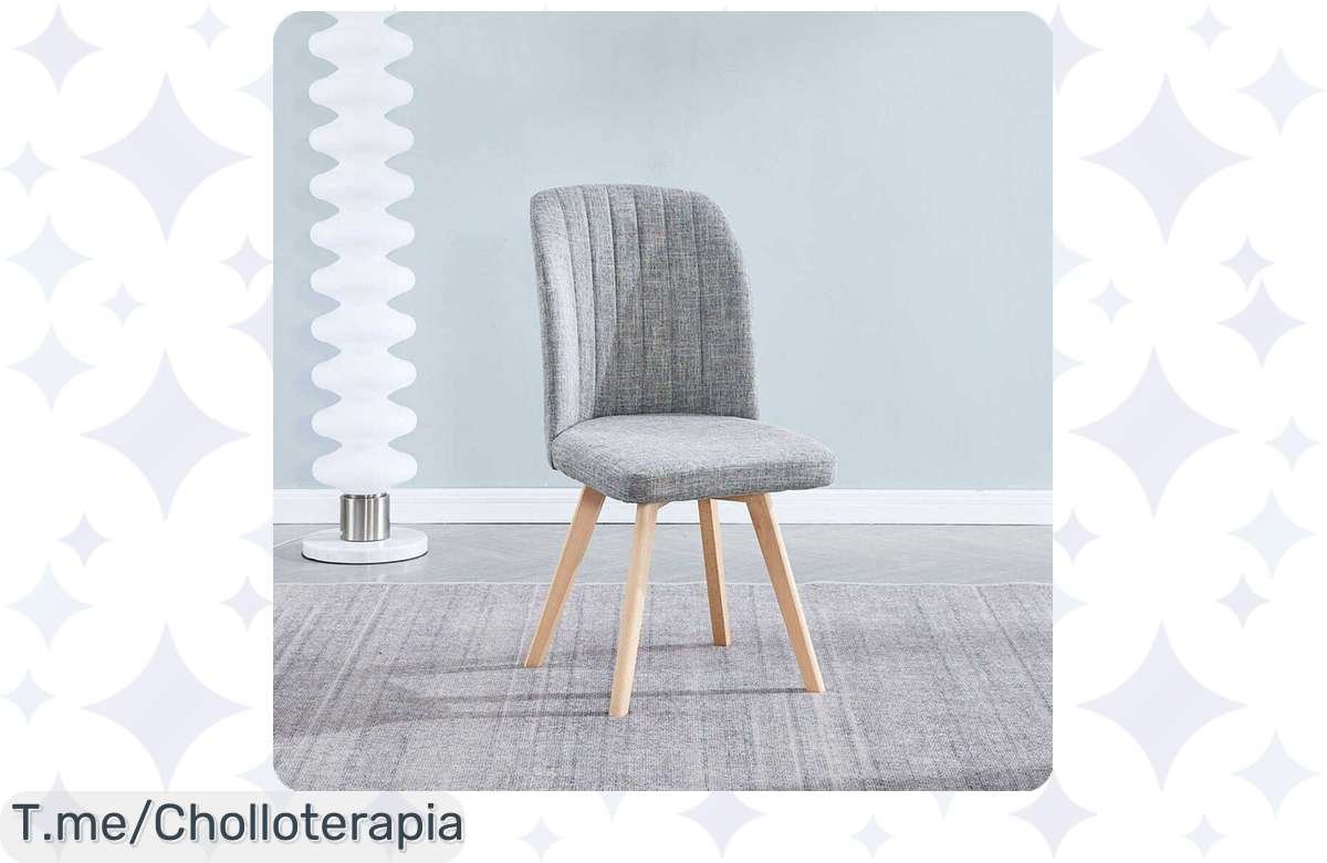 Transforma tu hogar con la silla Lane: elegancia y comodidad en un super chollo. ¡Hazte con ella antes de que se agote y disfruta de momentos inolvidables!
