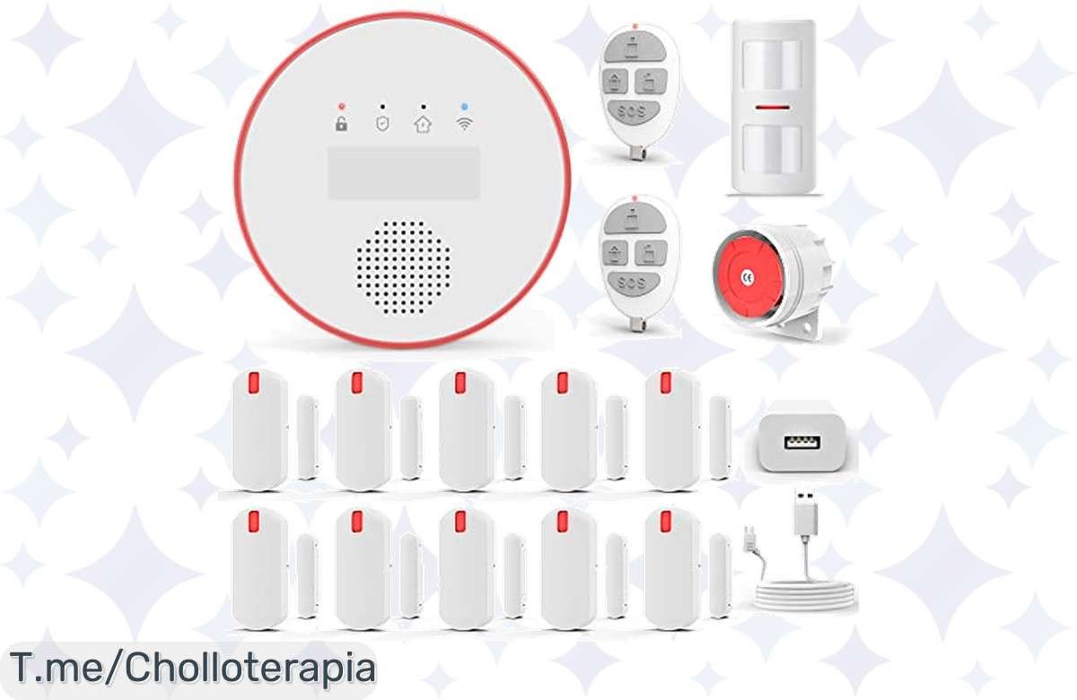 Transforma tu hogar con nuestras alarmas WiFi: 16 dispositivos que garantizan tu seguridad a un precio loco. No dejes pasar este súper chollo, ¡compra ahora antes de que se agote!