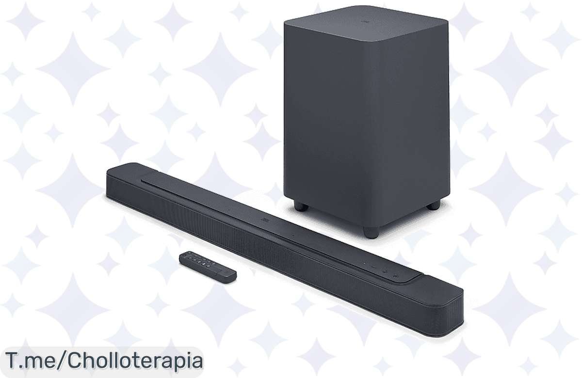 Transforma tu hogar en un cine con el sonido envolvente de la JBL Bar 500, precio loco y una experiencia audiovisual única. ¡No te quedes sin la tuya, compra ya antes de que se agote!