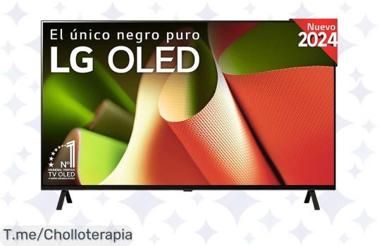 Transforma tu hogar en un cine con la TV OLED 55 LG OLED55B46LA en oferta única, calidad 4K brutal y precio loco: ¡Aprovecha este chollo antes de que se acabe!