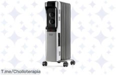 Transforma tu hogar en un oasis de calidez con el radiador de aceite Taurus Dakar: 3 niveles de calor y termostato automático a un precio loco ¡Compra ahora y no te quedes sin el tuyo!