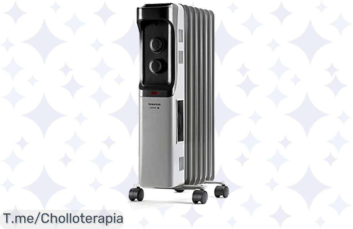 Transforma tu hogar en un oasis de calidez con el radiador de aceite Taurus Dakar: 3 niveles de calor y termostato automático a un precio loco. ¡Compra ahora y no te quedes sin el tuyo!
