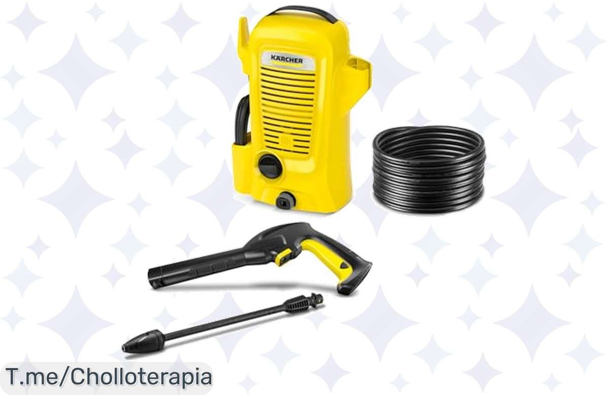 Transforma tu hogar y jardín con la Kärcher K 2: ¡Boquilla turbo para una limpieza imbatible! Este super chollo es limitado, ¡actúa ya y llévatela hoy mismo!
