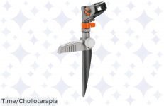 Transforma tu jardín en un paraíso verde con el GARDENA Aspersor Comfort: riega hasta 490 m² como un experto ¡Super chollo, stock limitado, actúa ya!