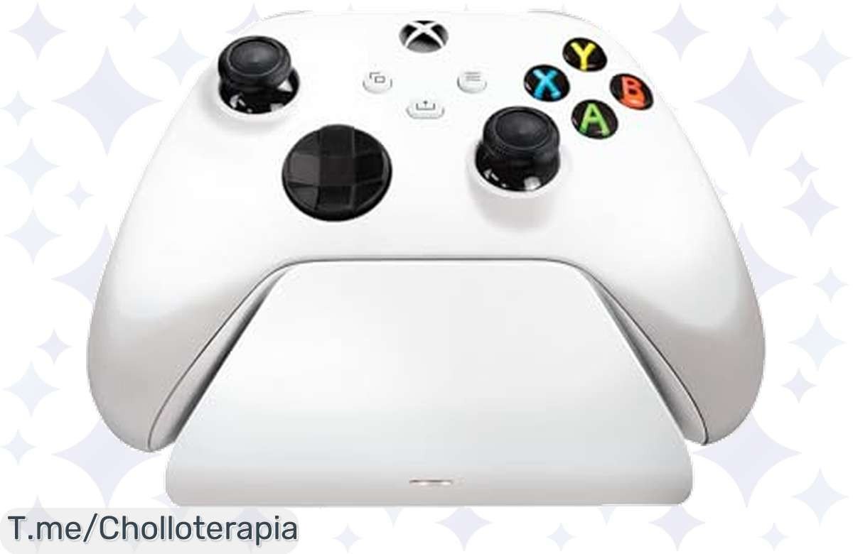 Transforma tu juego con el Razer Universal Quick Charging Stand, carga todos tus mandos Xbox en menos de 3 horas y aprovecha este ofertón limitado que no puedes dejar pasar.