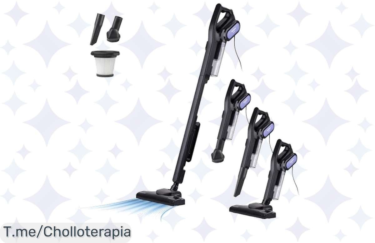 Transforma tu limpieza con el Taurus Amazing, el aspirador 3 en 1 con succión potente y sin bolsa. Hazte hoy con este ofertón único y ahorra a lo grande antes de que se agote.