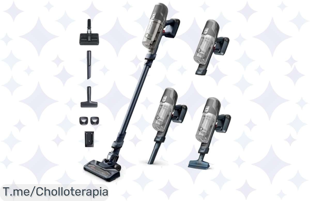 Transforma tu limpieza con la Rowenta XPert 6.60, la aspiradora ligera y potente que hace el trabajo fácil. ¡Aprovecha este ofertón único y hazla tuya ya!