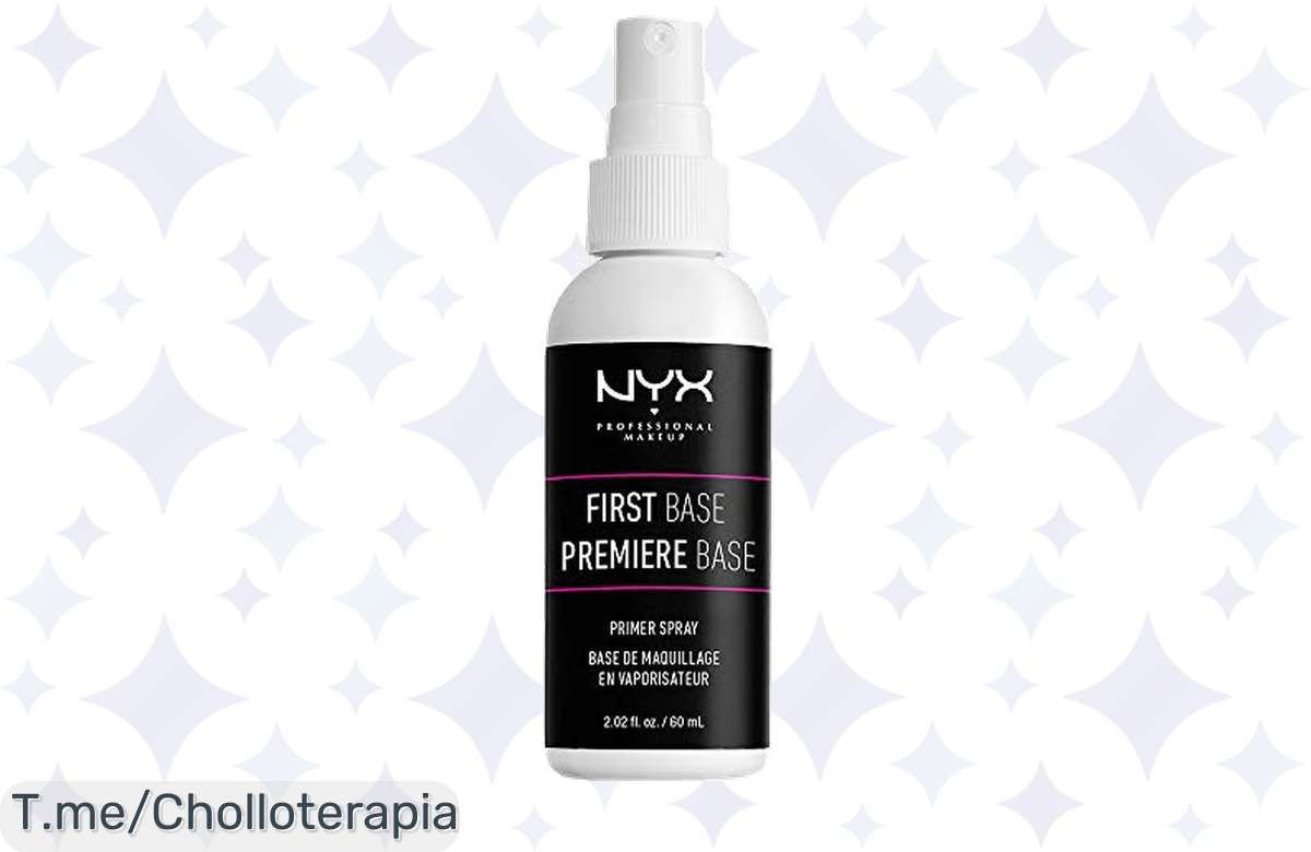 Transforma tu maquillaje con el Primer First Base de NYX: efecto flash en segundos y frescura todo el día. ¡Aprovecha este ofertón antes de que se agote!