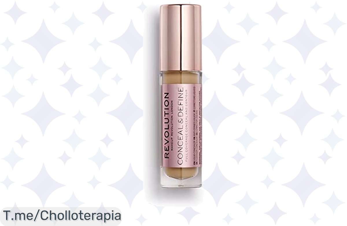 Transforma tu mirada con el Corrector Conceal & Define: cobertura total y duración de 16 horas a un precio loco. ¡No te pierdas este super chollo, actúa ya!