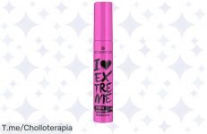Transforma tu mirada con la máscara Essence I Love Extreme Crazy Volume, ¡un super chollo de volumen extremo! No dejes pasar esta oferta única, compra ahora y deslumbra