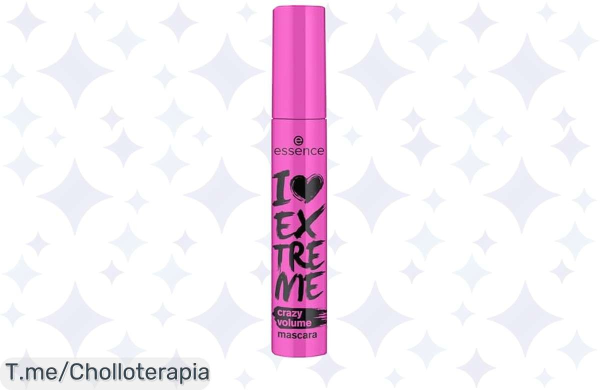 Transforma tu mirada con la máscara Essence I Love Extreme Crazy Volume, ¡un super chollo de volumen extremo! No dejes pasar esta oferta única, compra ahora y deslumbra.