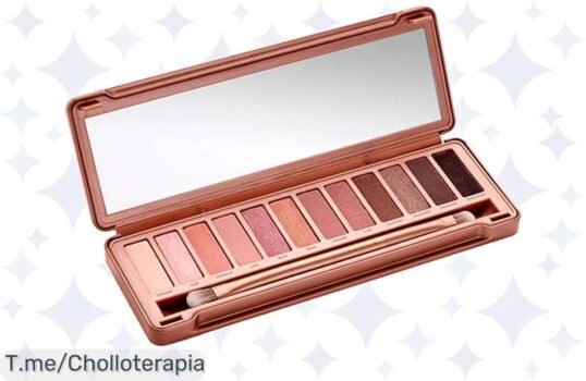 Transforma tu mirada con la paleta de sombras Urban Decay Naked 3: ¡un super chollo que resalta tu belleza con tonos irresistibles! Aprovecha esta oferta única antes de que se acabe