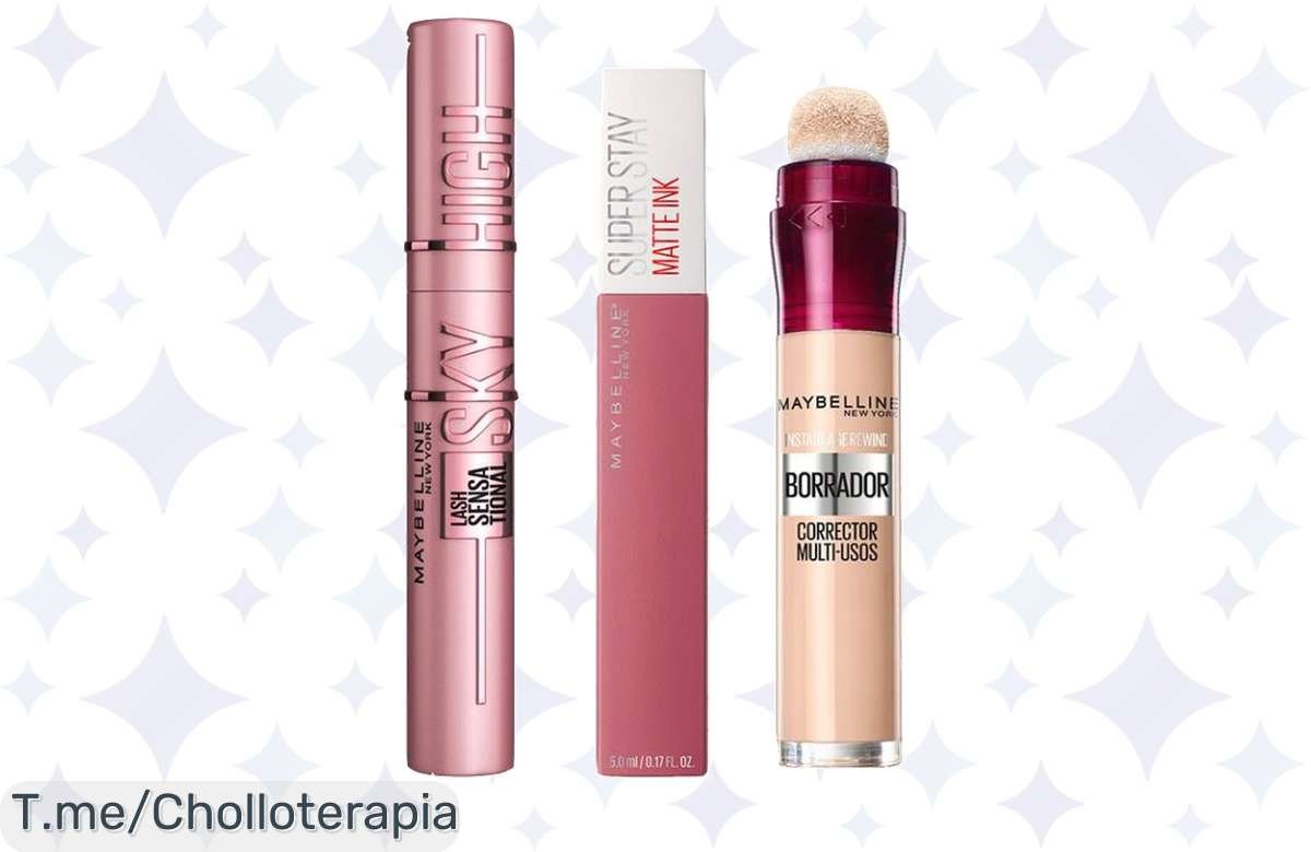 Transforma tu mirada y labios con el Pack Rutina Pintalabios Superstay y Mascara High Lash en un ofertón nunca visto, ¡compra ahora y deslumbra antes de que se agote!