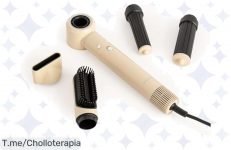 Transforma tu peinado en minutos con el Cepillo Secador 5 en 1: adiós frizz y look impresionante a precio loco ¡Aprovecha este ofertón antes de que se agote!