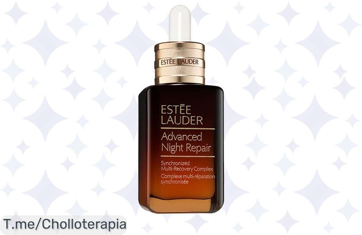 Transforma tu piel de noche con el Sérum Antienvejecimiento Estee Lauder, un super chollo que revitaliza tu rostro. ¡Aprovecha este ofertón por tiempo limitado y despierta radiante!