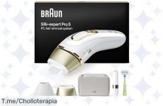 Transforma tu piel en 3 semanas con el ofertón Braun Silkexpert Pro 5, la depilación que te brinda suavidad desde casa ¡Aprovecha este super chollo antes de que se agote!
