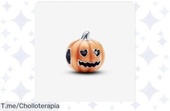 Transforma tu pulsera Pandora con el Charm Calabaza Que Brilla en la oscuridad, aprovecha este ofertón único y lleva tu estilo al siguiente nivel antes de que se agote