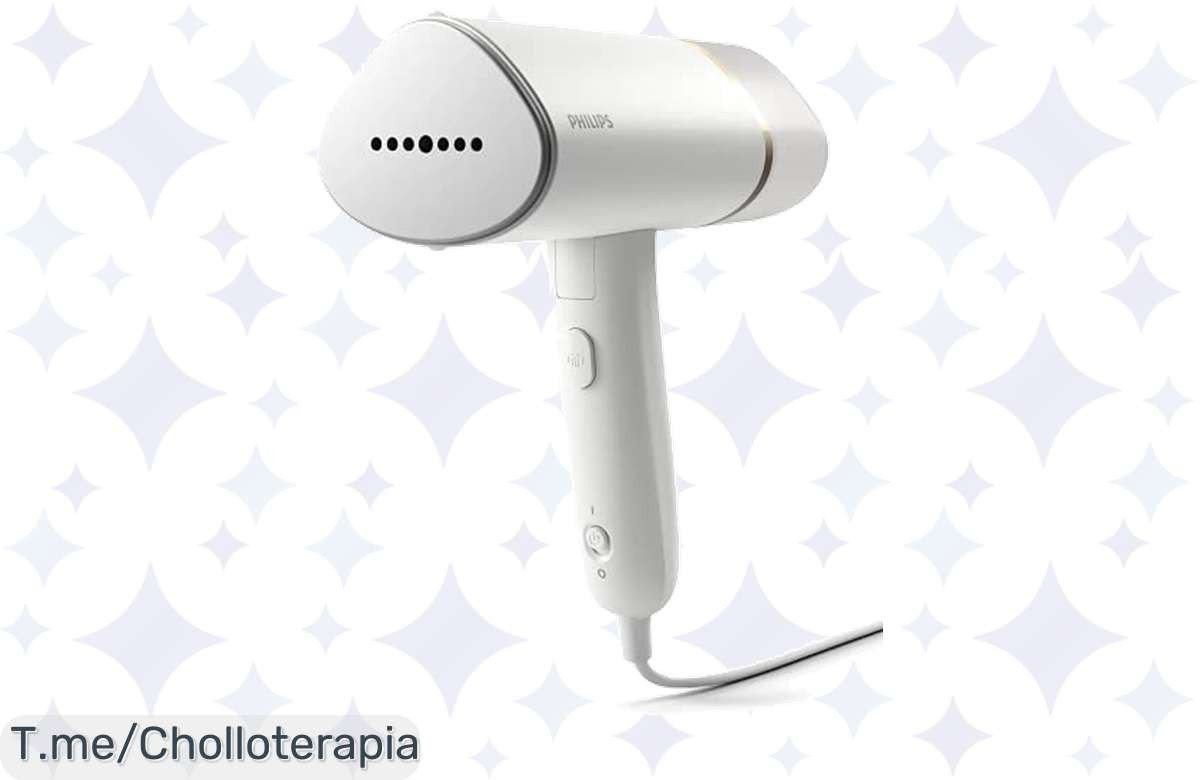 Transforma tu ropa en segundos con el ofertón de Philips Serie 3000: vapor constante, sin quemaduras y listo para llevar. ¡Aprovecha este precio loco antes de que se acabe!