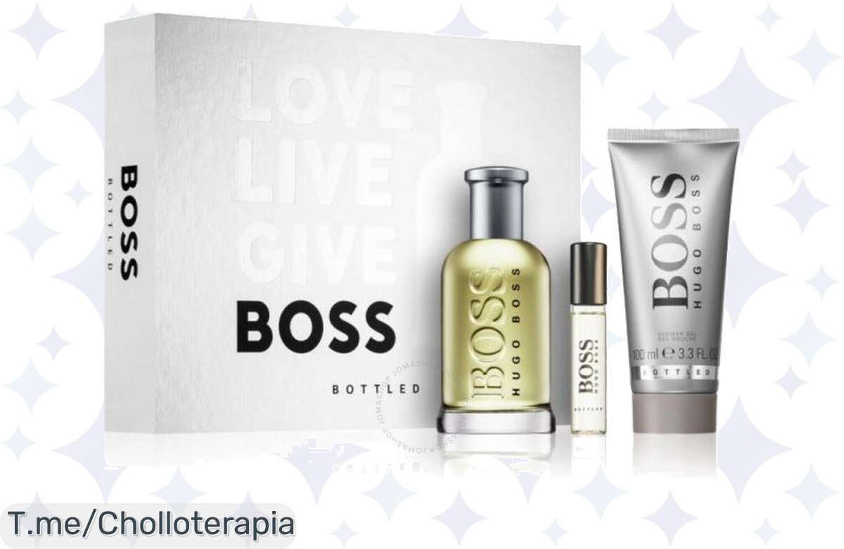 Transforma tu rutina con el Pack Regalo de Hugo Boss: ¡perfume y gel de ducha en un super chollo que no podrás dejar pasar! Hazlo tuyo antes de que se agote