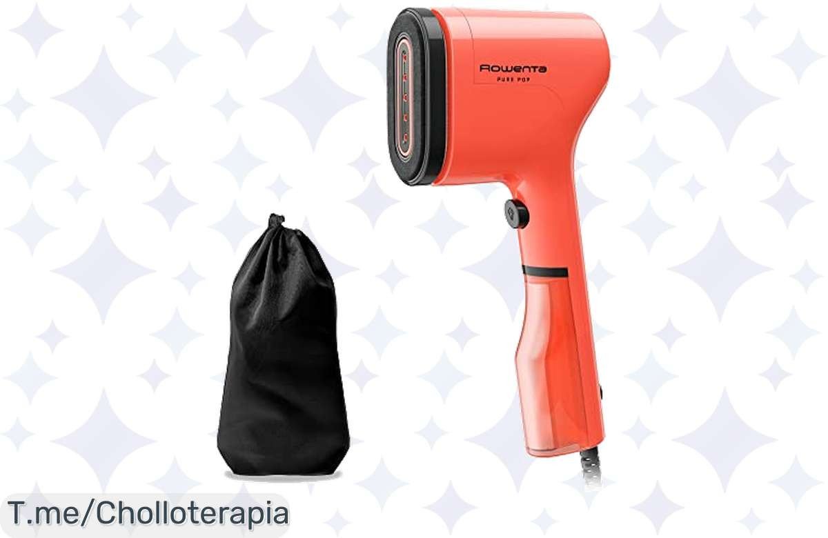 Transforma tu rutina con el Rowenta Pure Pop DR2022: elimina arrugas en segundos, un super chollo ligero y portátil. ¡Aprovecha esta oferta limitada y luce impecable ya!