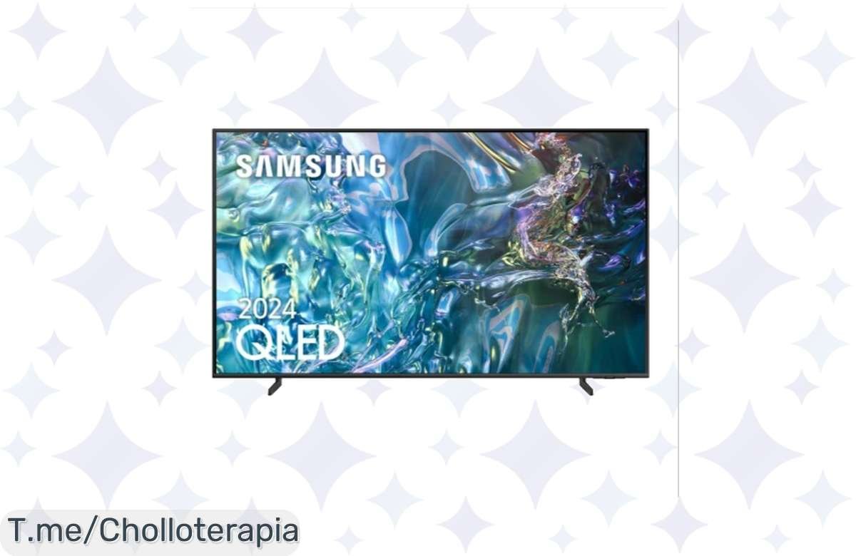 Transforma tu sala en un cine con la TV QLED 55” Samsung 4K UHD, ahora a un precio loco. No dejes pasar este ofertón, ¡compra ya antes de que se agote!