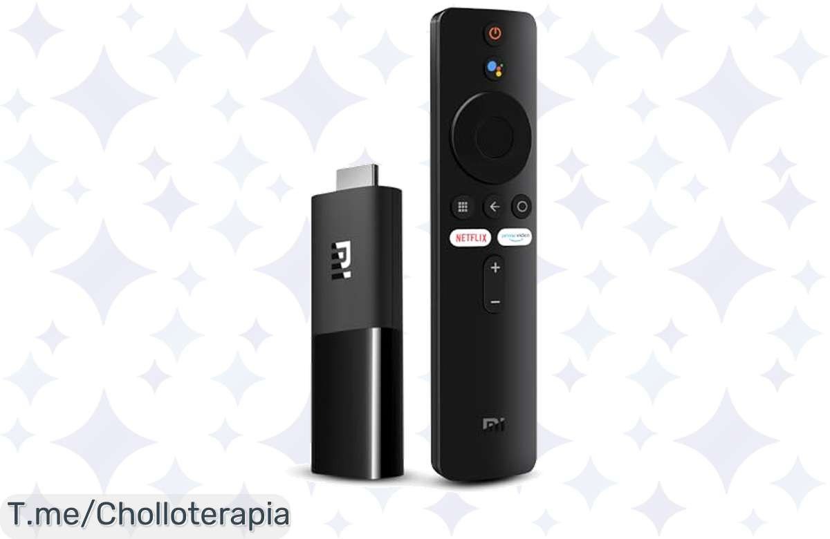 Transforma tu salón con el TV Stick 2K: calidad de imagen espectacular y control por voz. ¡Super chollo limitado! Haz de tu hogar el cine que mereces, compra ya.
