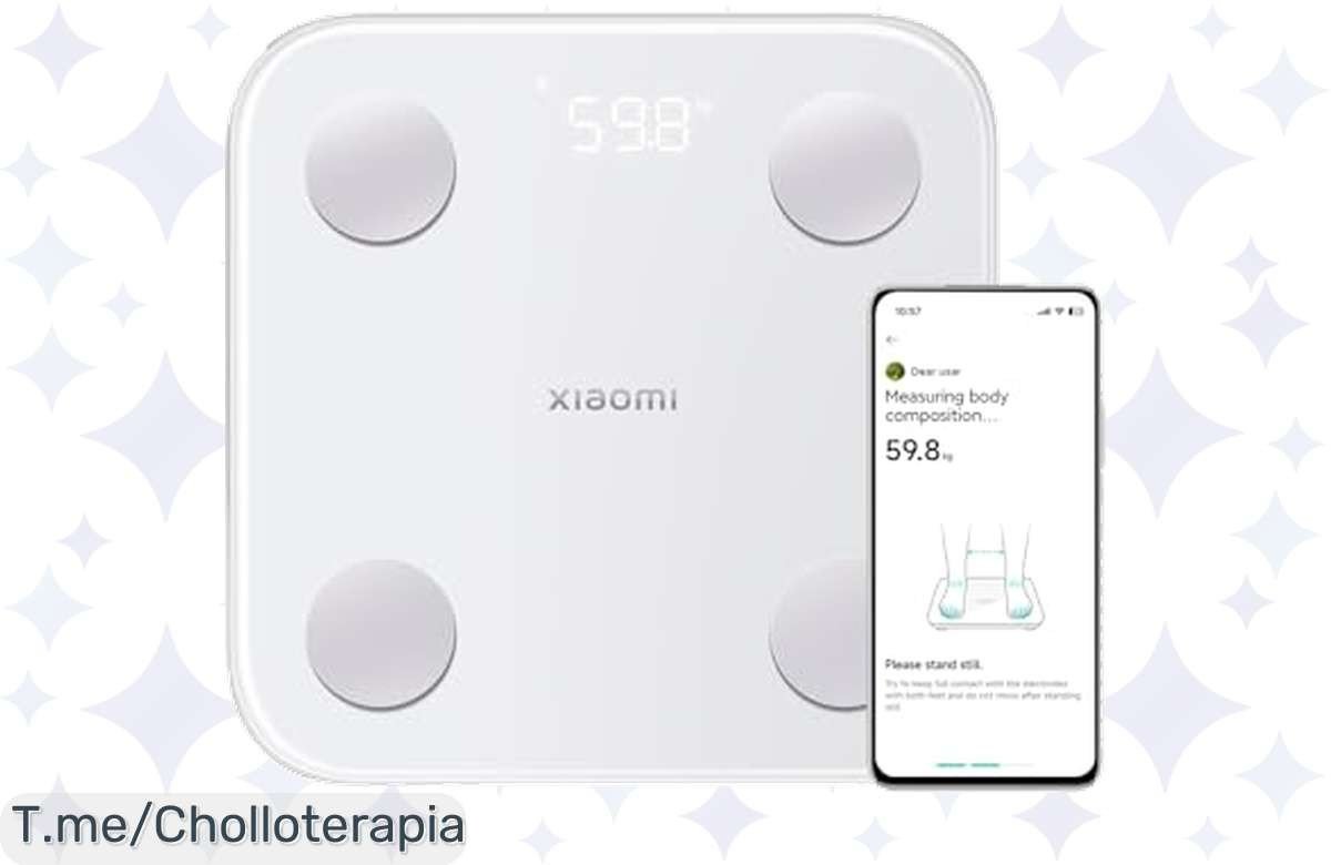Transforma tu salud con la Xiaomi Body Composition Scale S400, mide 25 indicadores vitales y cuida a toda tu familia. ¡Aprovecha este chollazo y compra ya!