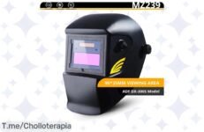 Transforma tu soldadura con la mascarilla DEKO de oscurecimiento automático y energía solar, ¡un super chollo para proteger tus ojos que no puedes dejar escapar, compra ya!