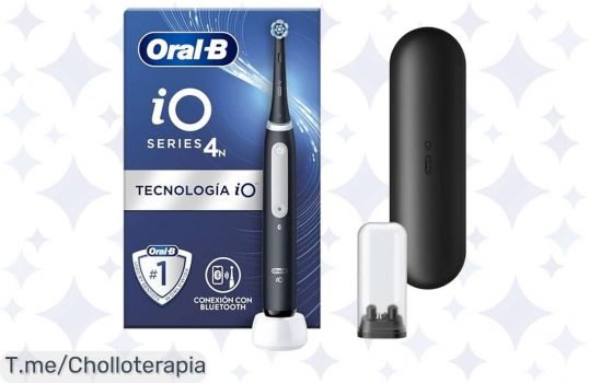 Transforma tu sonrisa con el Cepillo OralB iO 4N y mejora tu salud bucal en solo una semana, ¡aprovecha este ofertón único y limitado, no dejes pasar esta oportunidad!