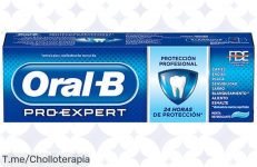 Transforma tu sonrisa hoy con la Pasta de Dientes Oral B ProExpert, ¡protege tu boca con un super chollo antiazúcar! Oferta increíble y limitada, ¡compra ahora y siente la diferencia!